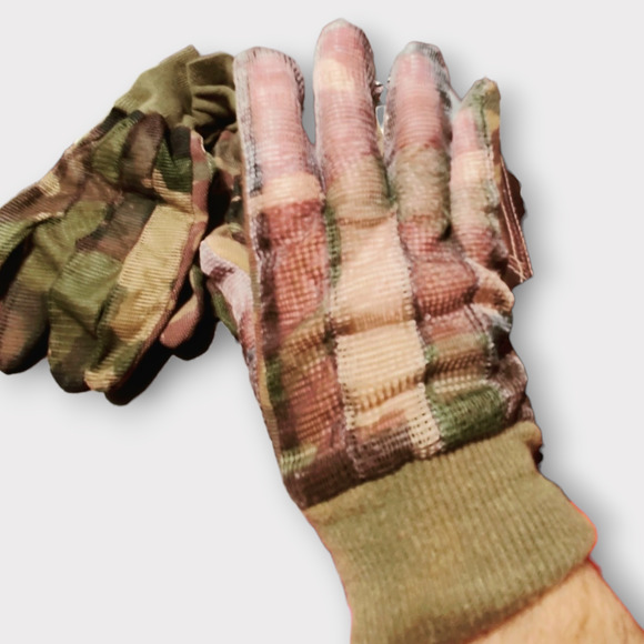 3 Wells Lamont Promark Cool Mesh Black Hob-nob Jersey Camo Gloves - Picture 5 of 6
